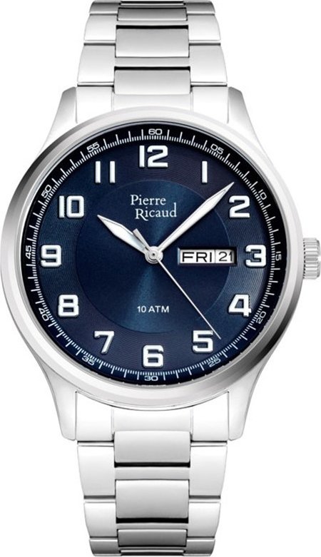 Zegarek Pierre Ricaud Zegarek męski Pierre Ricaud P60043.5125Q srebrny