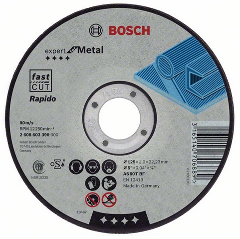 Bosch Tarcza tnąca prosta Expert for Metal 230x22x3,0mm (2608600324)