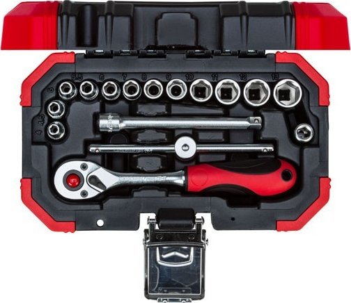 Gedore Gedore Red socket wrench set 1/4 SW4-13mm 16 pieces - 3300050