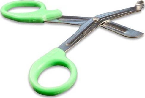 Ratujesz Nożyczki bezpieczne opatrunkowe 19 cm zielone