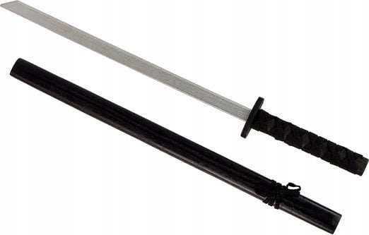 LeanToys Drewniany Miecz Czarny Rekwizyt Dla Rycerza 73 cm LEAN Toys