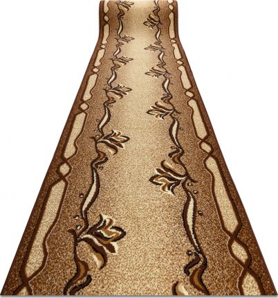 Dywany Łuszczów CHODNIK BCF KRZYŚ brąz 150 cm, 150x560 cm