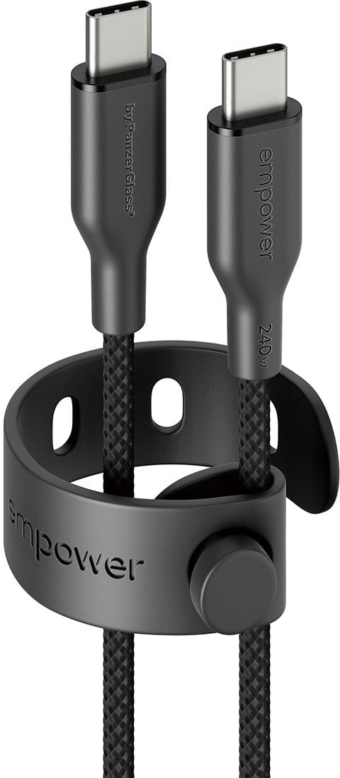 Kabel USB PanzerGlass USB-C - USB-C 2 m Czarny (EM32448)