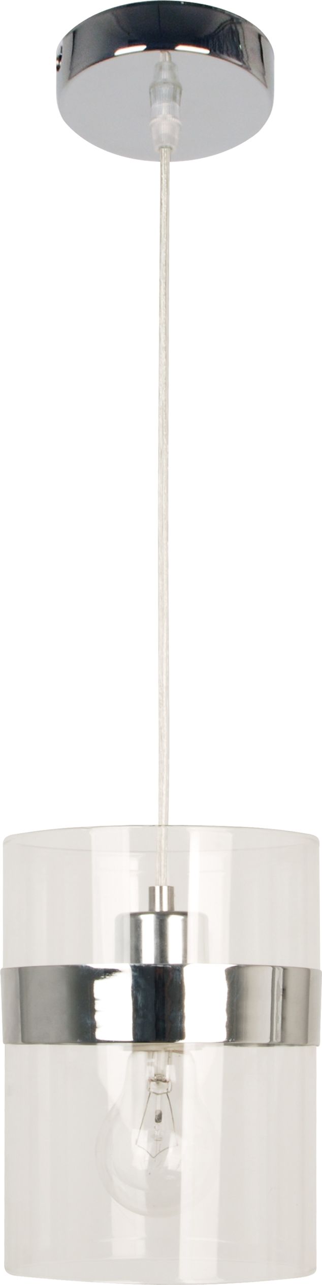 Lampa wisząca Candellux BRANDO nowoczesna chrom (31-28044)