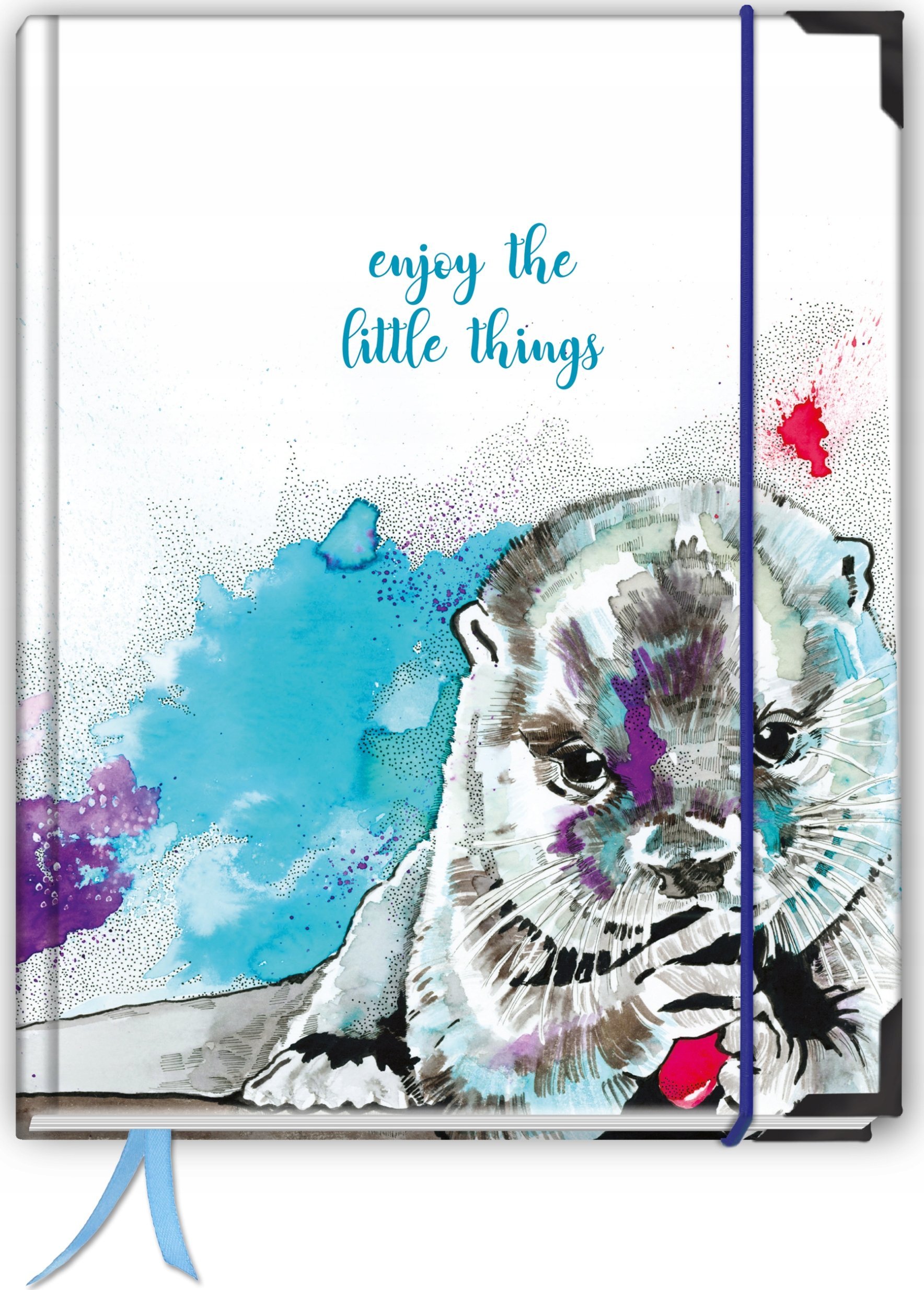 TadaPlanner Bullet journal szyty 214 stron TaDaPlanner notatnik A5 w kropki pamiętnik