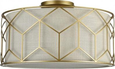 Lampa sufitowa Maytoni Złota lampa sufitowa do salonu Maytoni Messina H223-PL-03-G
