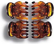 Donegal KLAMRA MINI bursztyn 4szt (FA-5819)