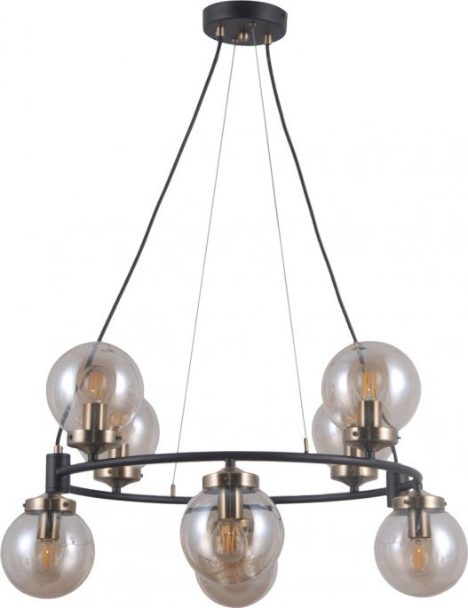 Lampa wisząca Italux Nowoczesna lampa wisząca LED Ready do salonu Italux kule PND-28622-8A