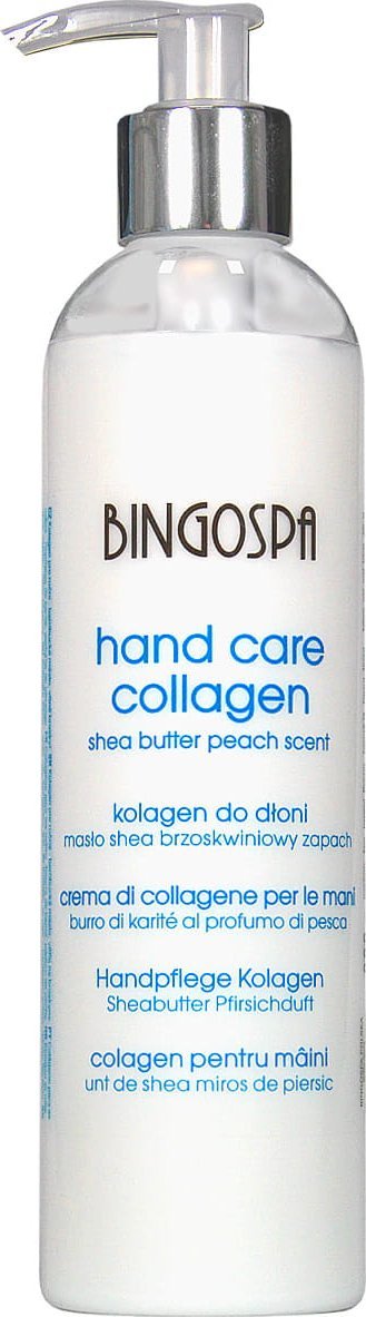 BingoSpa Kolagen do dłoni - brzoskwinia, masło shea 280g