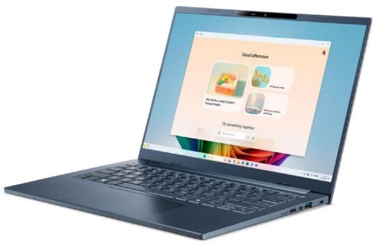 Laptop Acer Notebook ACERAspireAspire 14 AA14-11M-X7S4CPU Qualcomm SnapdragonX X1-26-1003000 MHz 14" 1920x1200 RAM 32GBLPDDR5x SSD 1TB Qualcomm NX.JP3