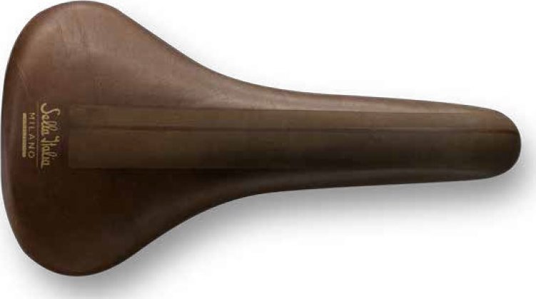 Selle Italia Siodło SELLA ITALIA TURBO BULLITT Fec Alloy 7, skórzane brązowe 358g (NEW)