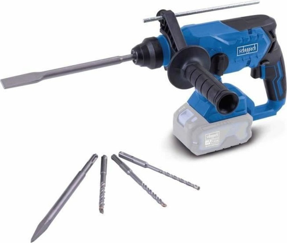 Młotowiertarka Scheppach Akumuliatorinis perforatorius BC-RHD230-X 20V, korpusas, Scheppach