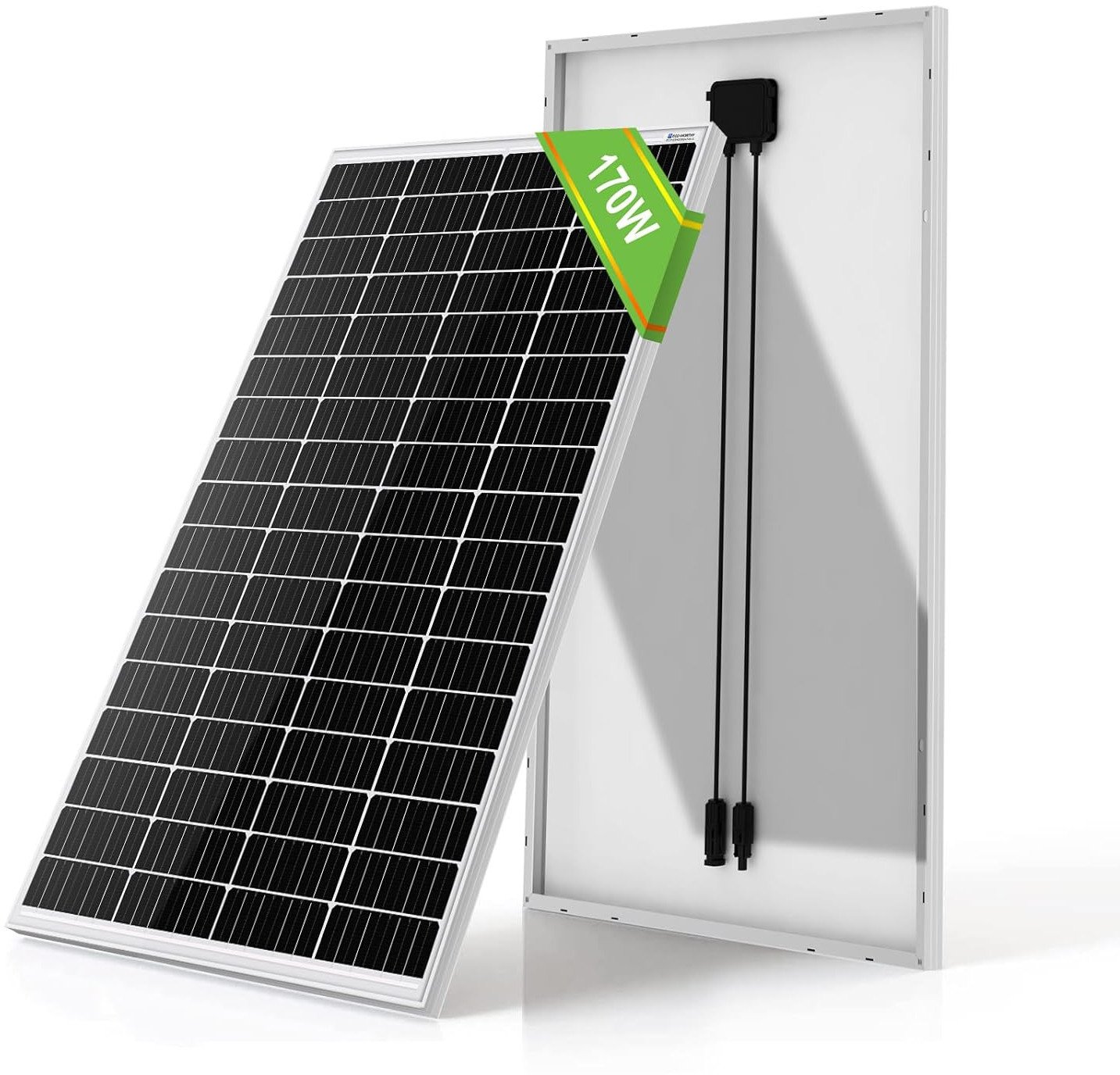 ECO-WORTHY Monokrystaliczny panel słoneczny 170W moduł solarny 12V idealny