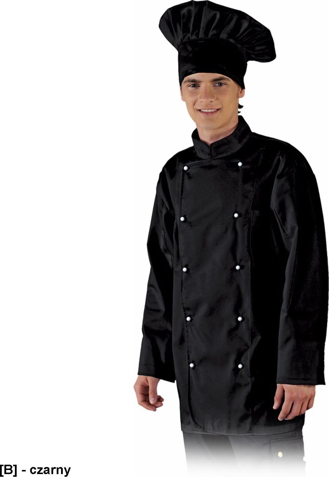 R.E.I.S. LH-CHEFER - BLUZA OCHRONNA - czarny 3XL