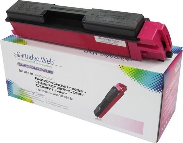 Toner Cartridge Web Magenta Zamiennik TK-590 (CW-K590MN)