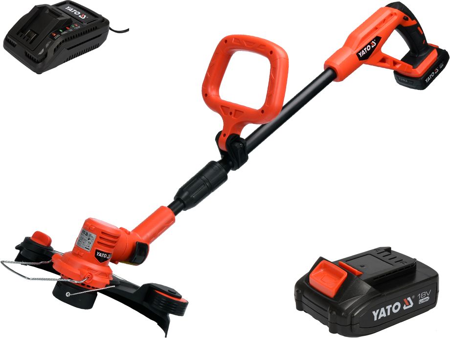Yato Podkaszarka akumulatorowa 18V 2Ah Li-Ion 30cm (YT-82830)