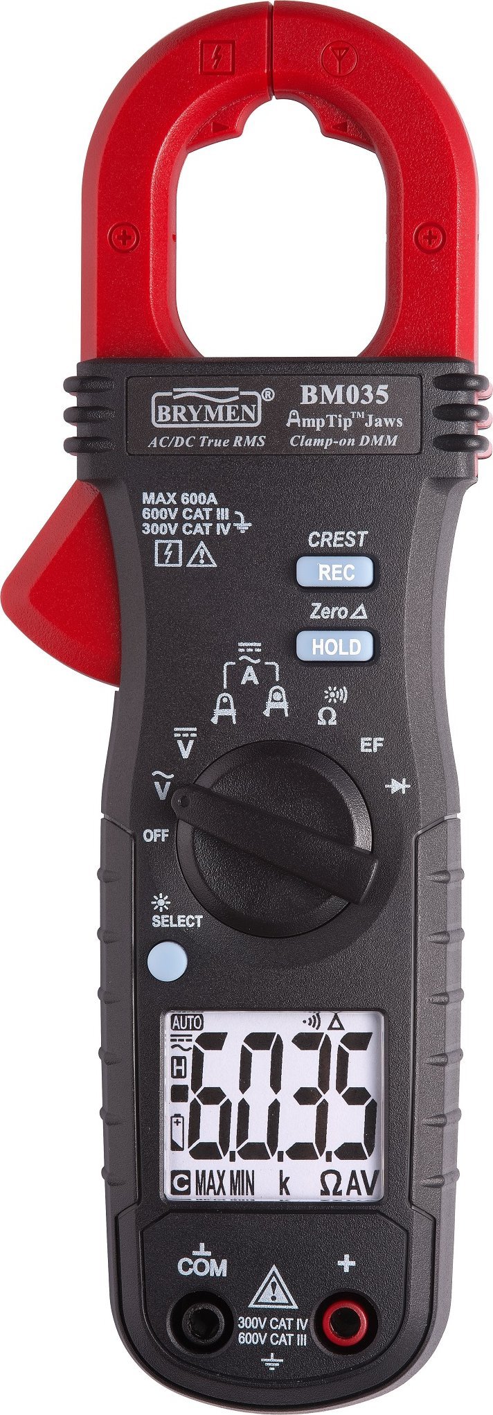 Brymen Miernik cęgowy 600A AC/DC TRMS Brymen BM035