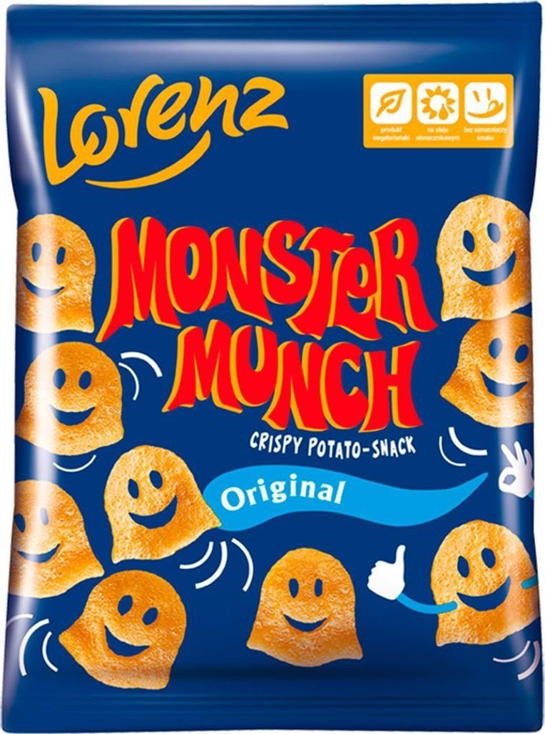 Lorenz Monster Munch Original Chrupki ziemniaczane solone 20 g