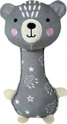 Tulilo TULILO - ZABAWKA Z DŹWIĘKIEM MIŚ SZARY 17CM