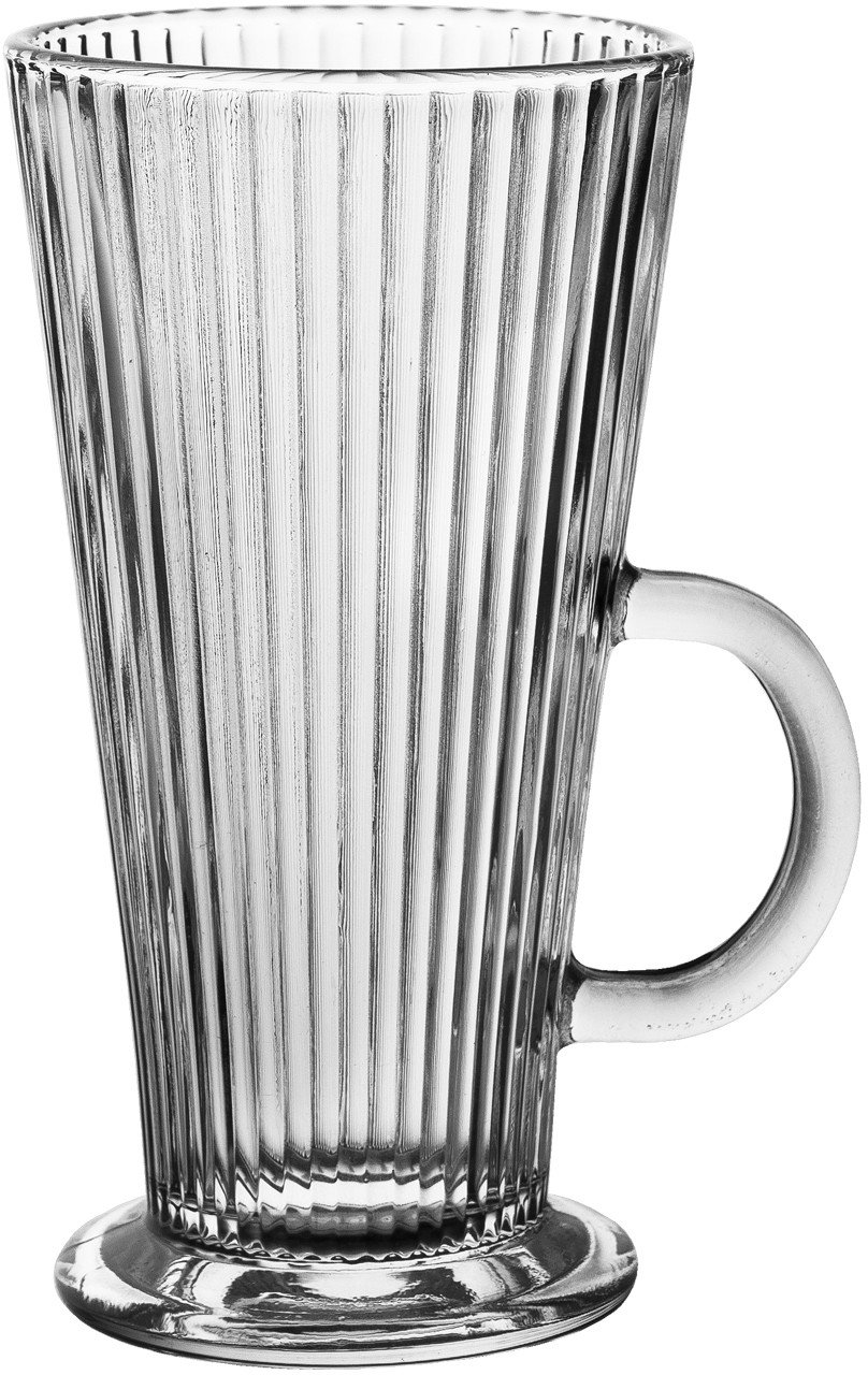 Szklanka do latte 300 ml ryflowana MPLCo