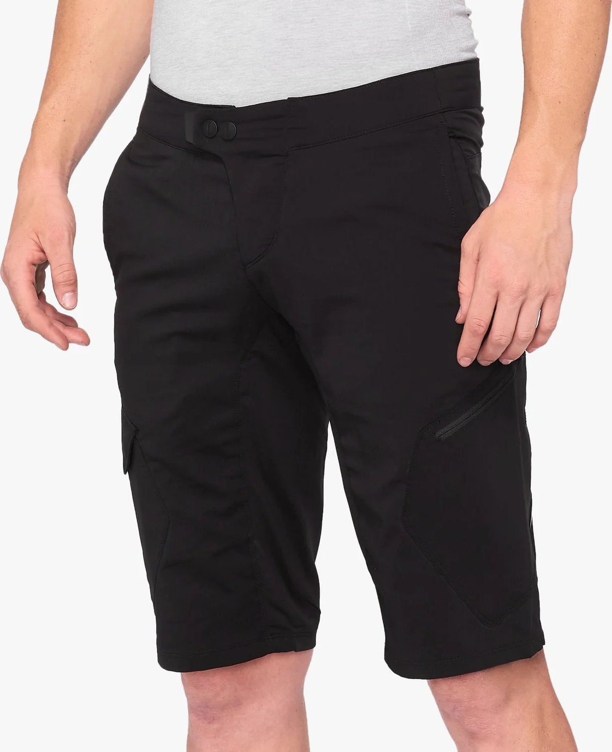 100% Szorty męskie 100% RIDECAMP Shorts Black roz.28 (42 EUR)