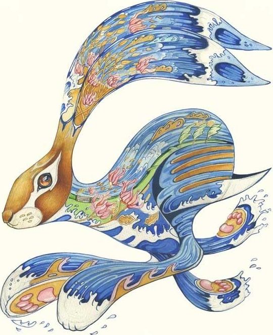 DM Collection Karnet A131 B6 + koperta Biegnący zając