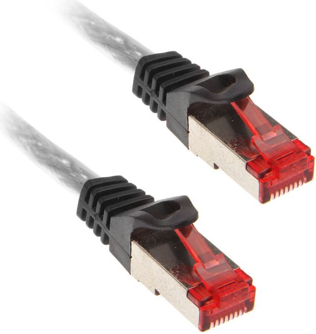 InLine 10m Cat.6 kabel sieciowy 1000 Mbit RJ45 - przeźroczysty ( 76400T )