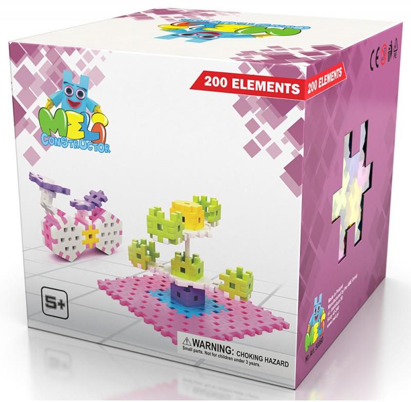 Keycraft Klocki meli constructor girls - 200 sztuk