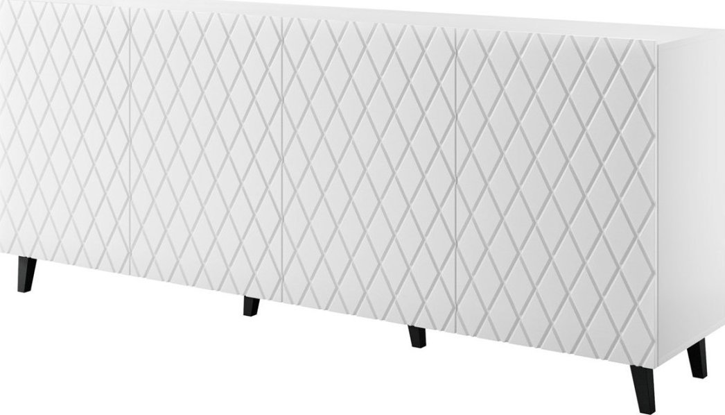 Cama Meble Komoda ASTI 200x42x82 biały mat