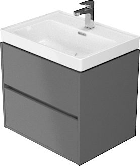 Cersanit Crea 59.4 cm szary (S801-283)