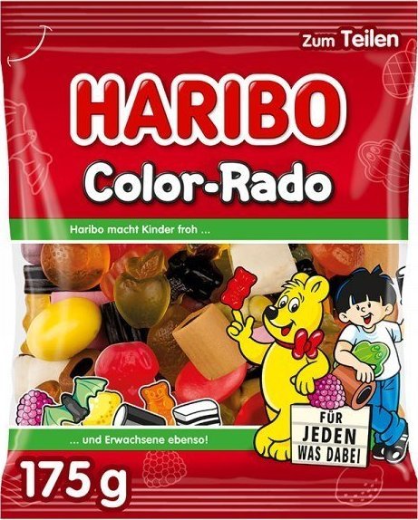 Haribo Color-Rado Żelki 175 g