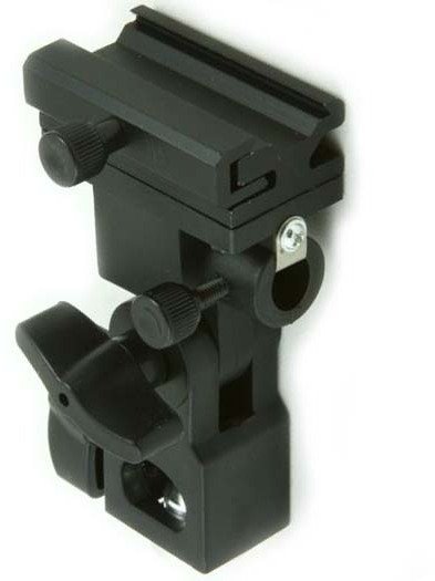 Uchwyt do lampy błyskowej i parasolki