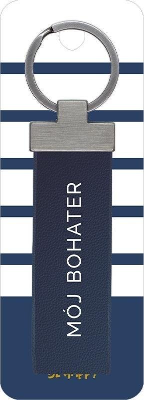 Brelok prezentowy z napisem Mój Bohater