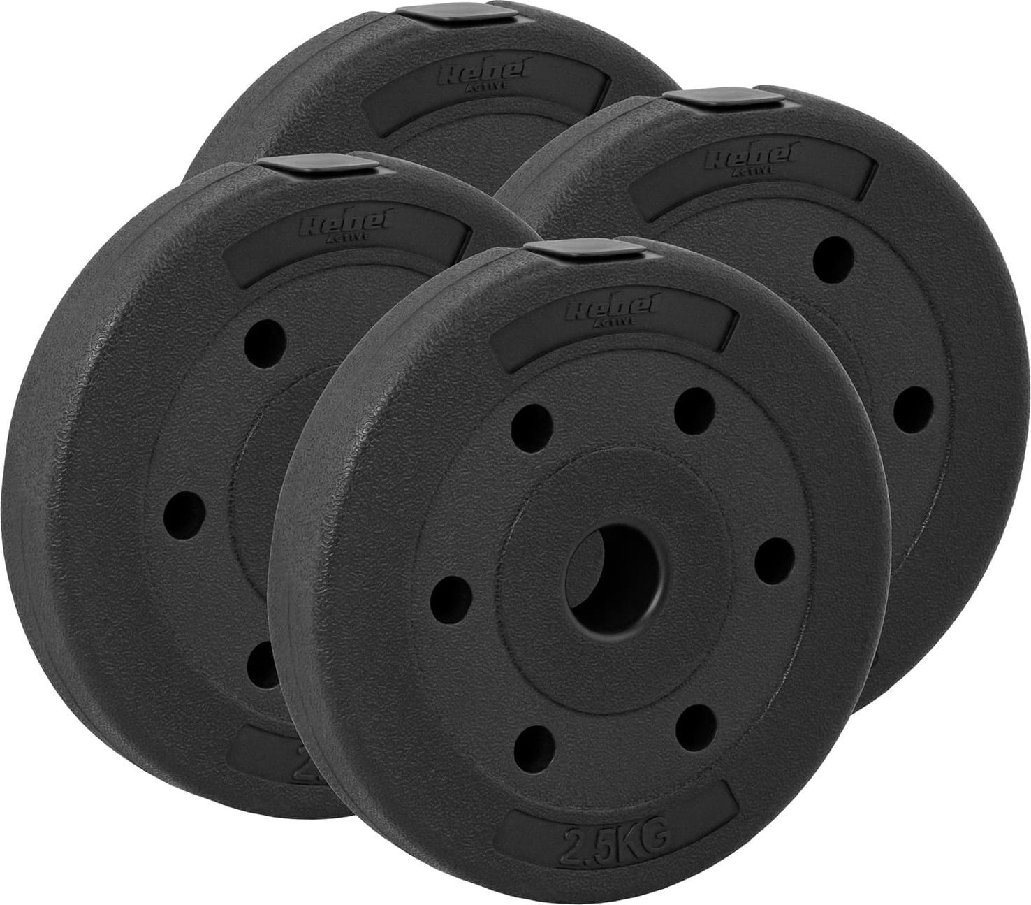 Rebel Zestaw obciążeń bitumicznych 4x2.5kg, otwór 31mm, REBEL ACTIVE