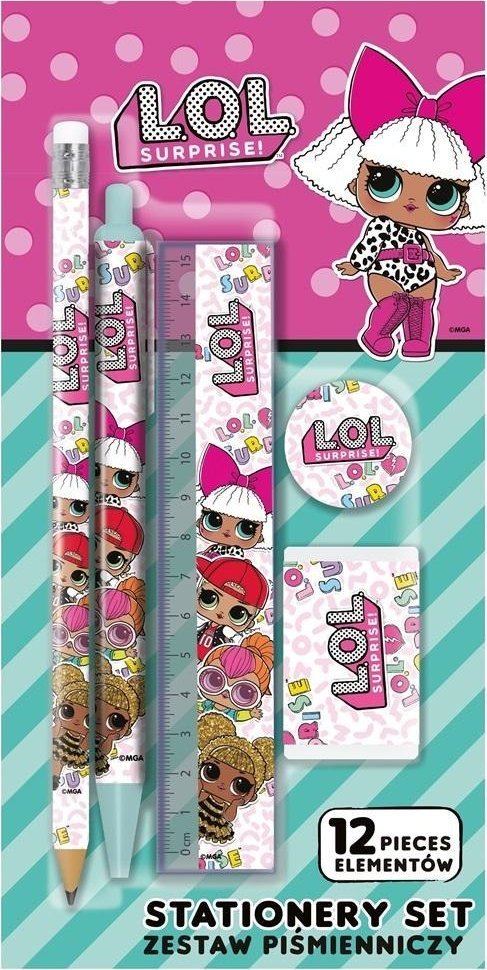Zestaw piśmienniczy 5el LOL ASTRA