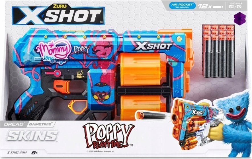 Zuru Wyrzutnia Skins Dread 12 strzałek Gametime