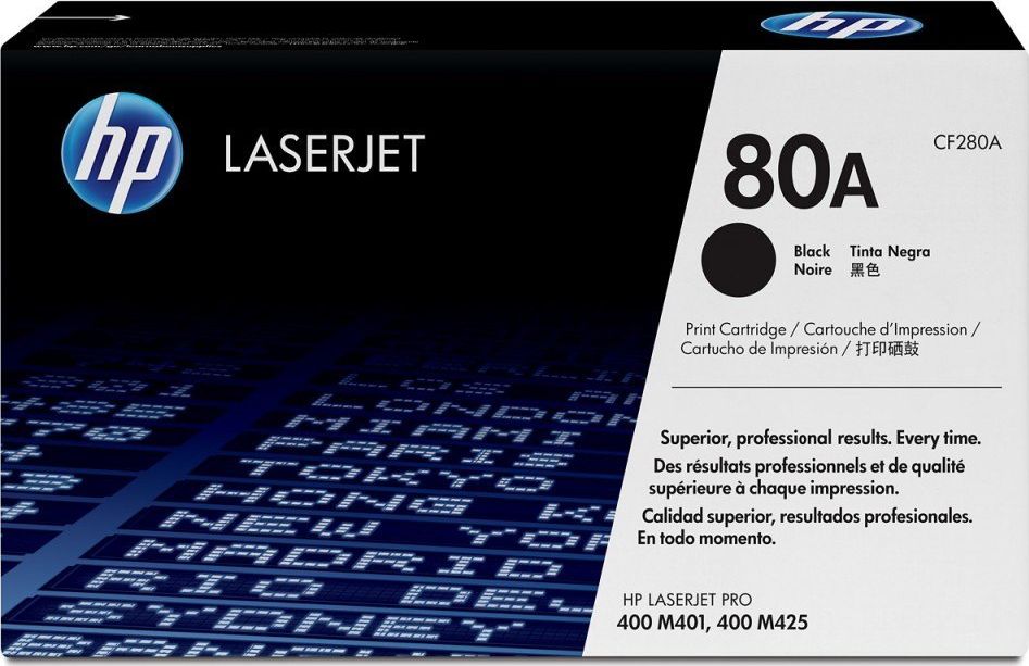 Toner HP 80A Black Oryginał (CF280A)