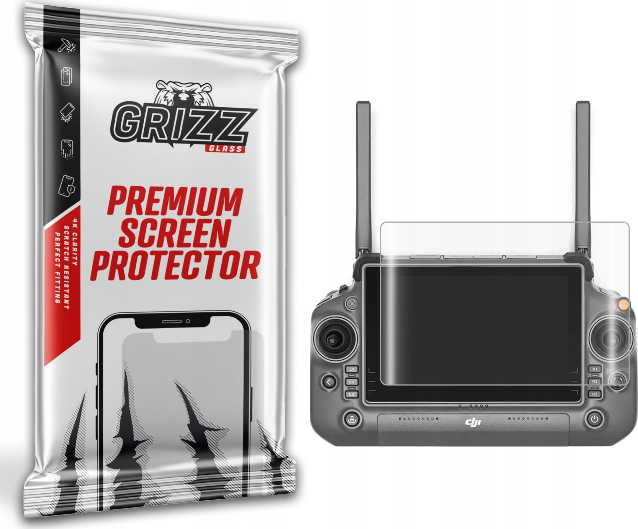 Folia hydrożelowa GrizzGlass Hydrofilm do DJI RC Plus Matrice 30/300/350 RTK