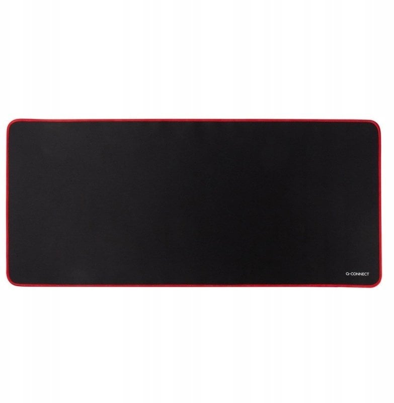Podkładka QConnect Podkładka pod mysz Q-CONNECT XXL, 90x40cm, czarno-czerwony