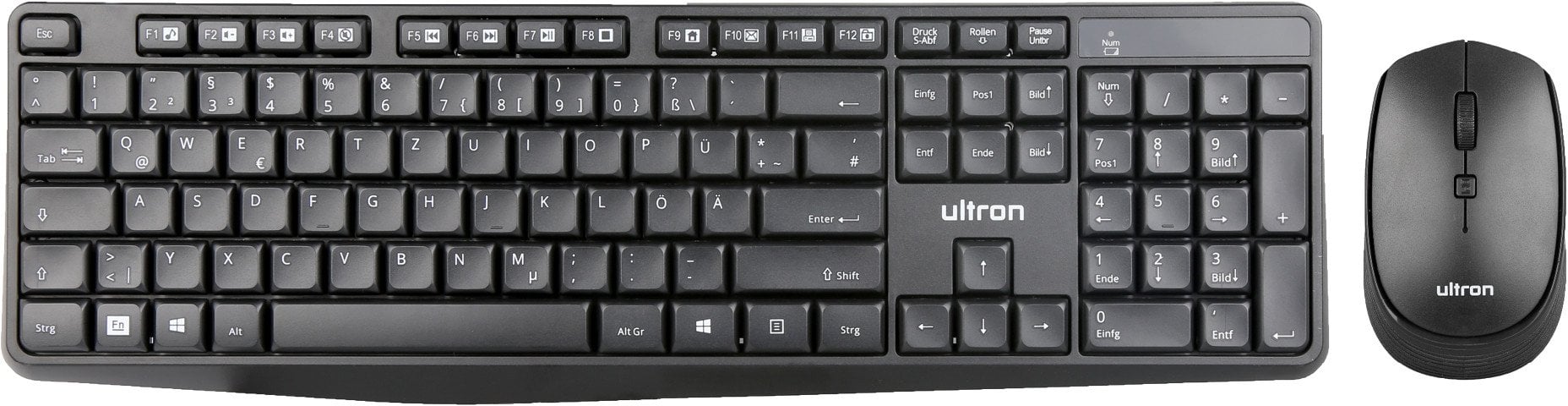 Ultron UMC-300 Set schwarz wireless 2in1
