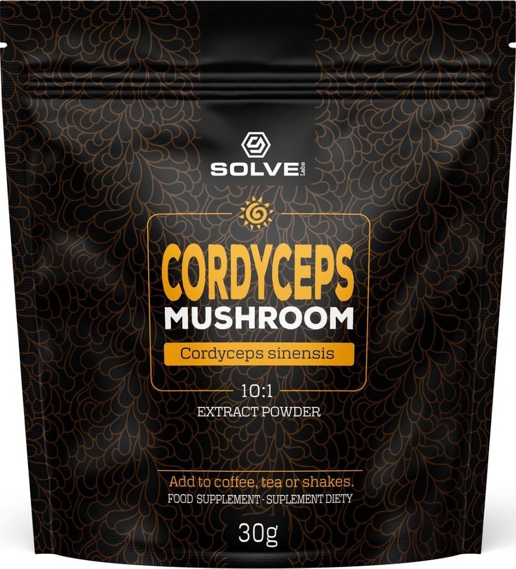 Solve Labs SolveLabs Cordyceps (Cordyceps Sinensis) 10:1 30g - WYSYŁAMY W 24H!