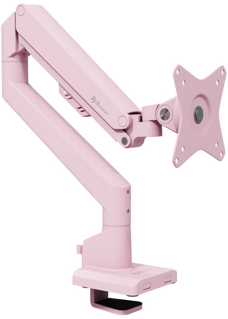 Arozzi AZ-ALZARE-NEO-PNK uchwyt / stojak do monitorów Biurko Różowy