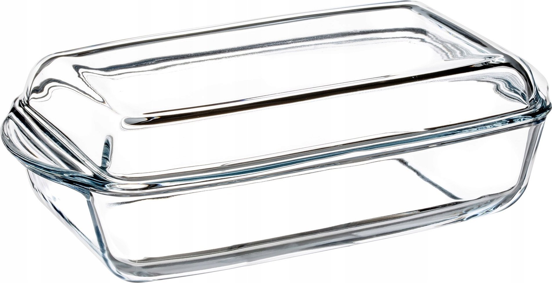 Kadax Naczynie Żaroodporne Szklane Z Pokrywką 3,95L