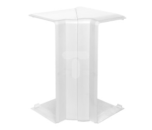 Kopos Pokrywa narożna wewnętrzna 160x65mm kremowo-biała 82-98 stopni PK160X65D