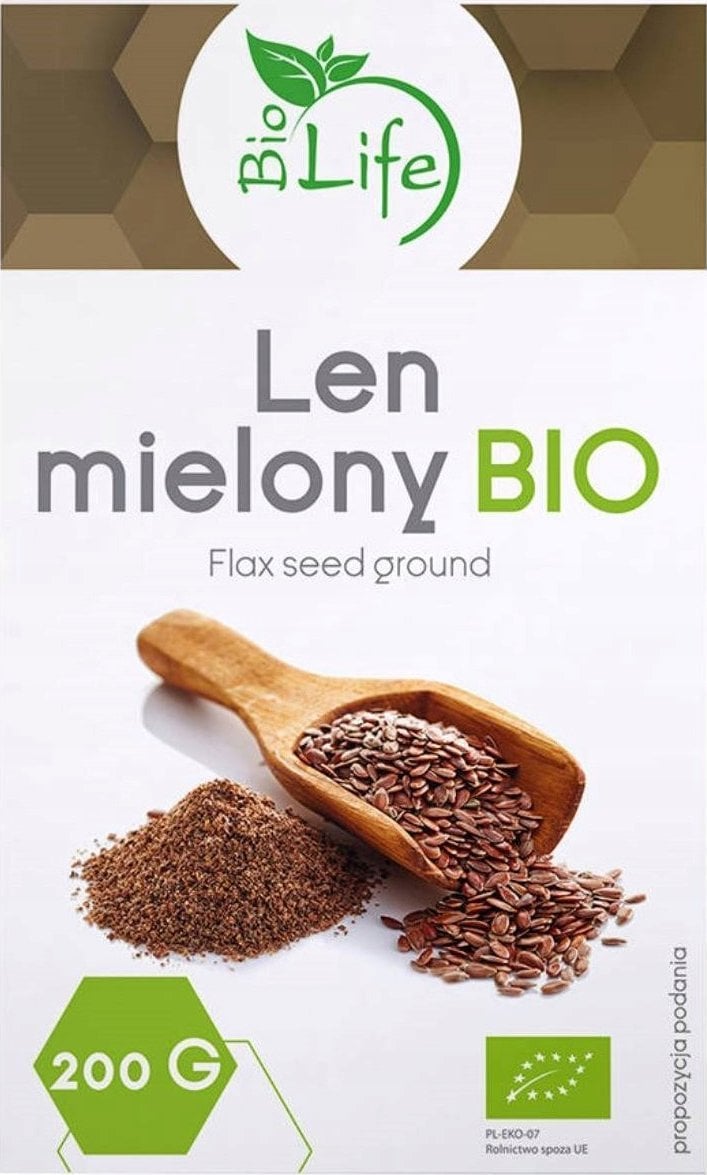 BioLife Len mielony BIO 200 g