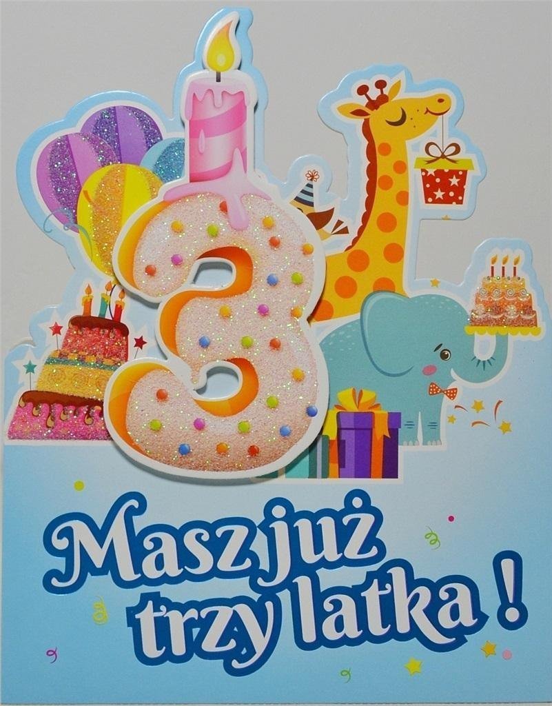 Yeku Karnet Urodziny 3