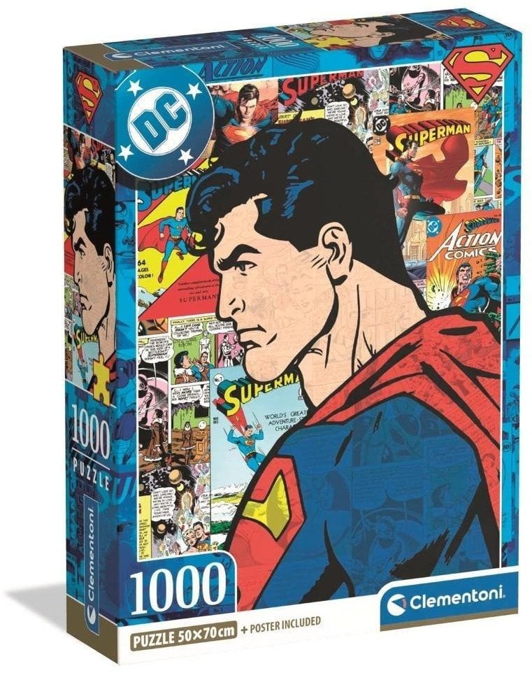 CLE puzzle 1000 Compact DC Superrman 37507