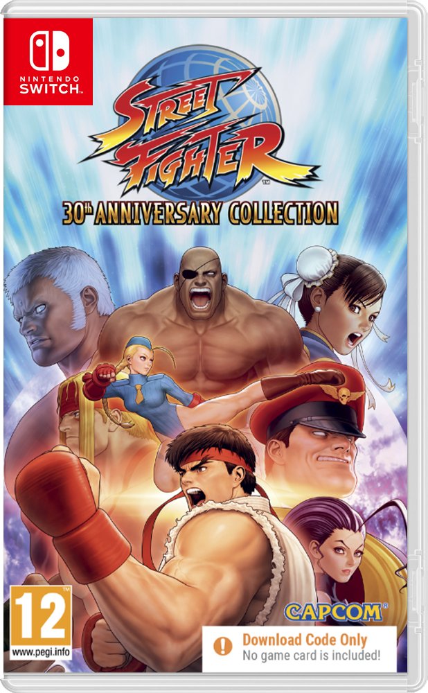 STREET FIGHTER 30TH ANNIVERSARY COLLECTION SWITCH (CIB)