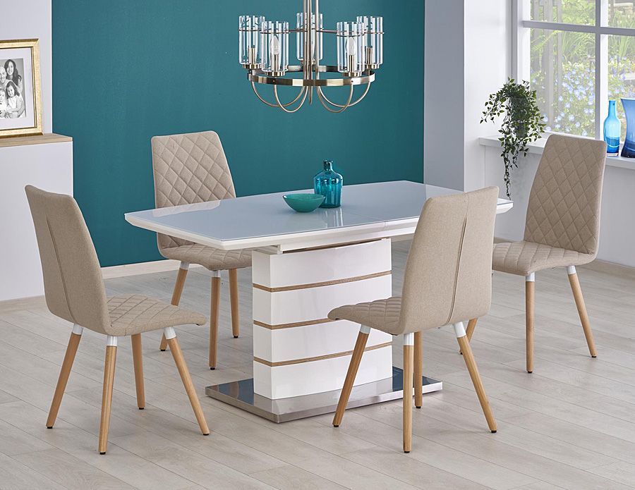 Elior Stół rozkładany Korso - biały