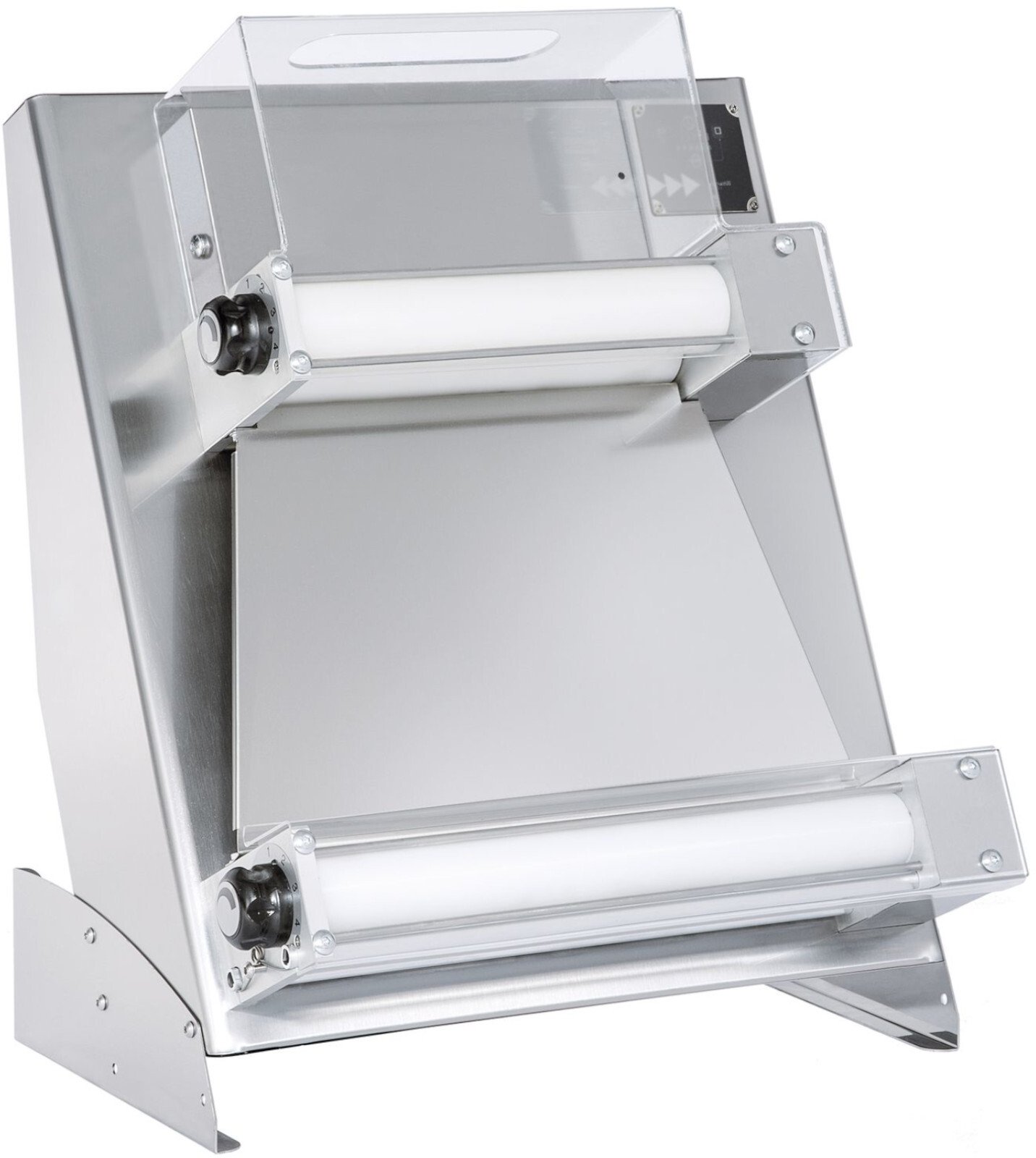 Wałkownica elektryczna do ciasta na pizzę makaron 260-450 mm 250 W Prismafood